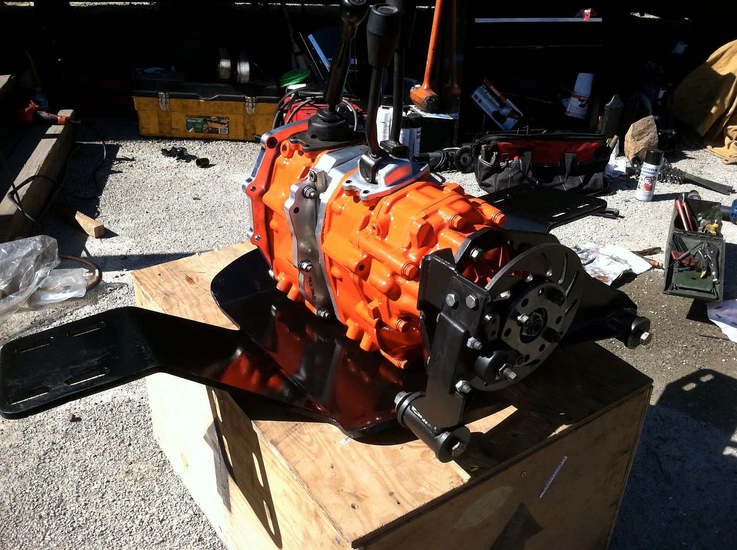 Toyota Tcase case brake Pirate 4x4